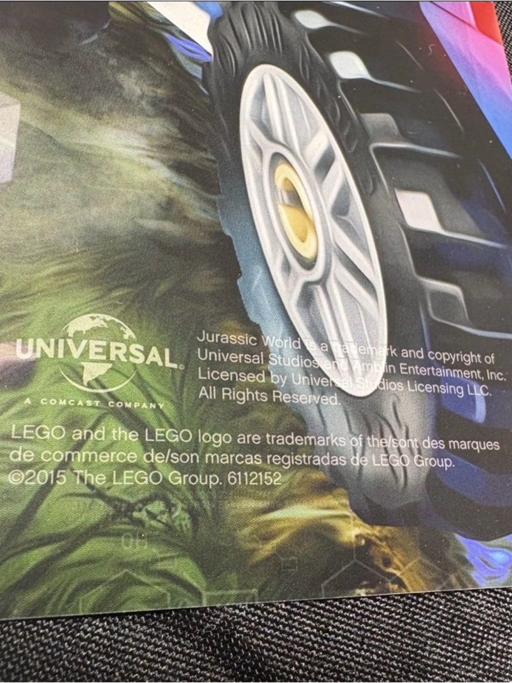 LEGO Jurassic World Tyrannosaurus Rex Escape 16" x 20" World Poster- Promo - Picture 4 of 4